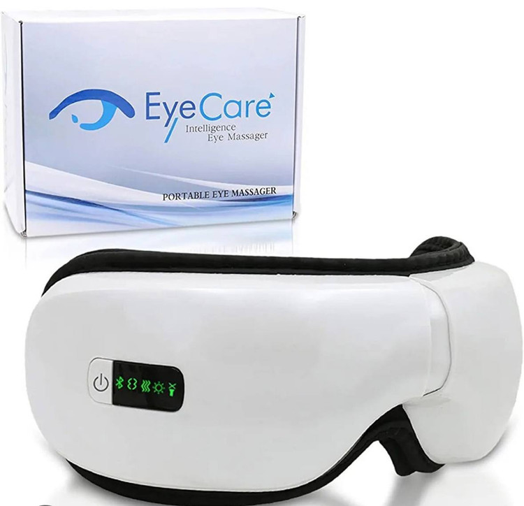 عینک ماساژور هوشمند Eye Care برای رفع خستگی و تیرگی دور چشم با ماساژ حرارتی و ویبرهای
