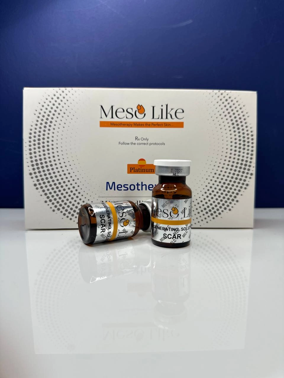 "کوکتل درمان اسکار مزولایک MesoLike Scar Cocktail برای ترمیم جای جوش، اسکار و بازسازی پوست آسیب‌دیده با ترکیبات فعال بازسازی‌کننده"