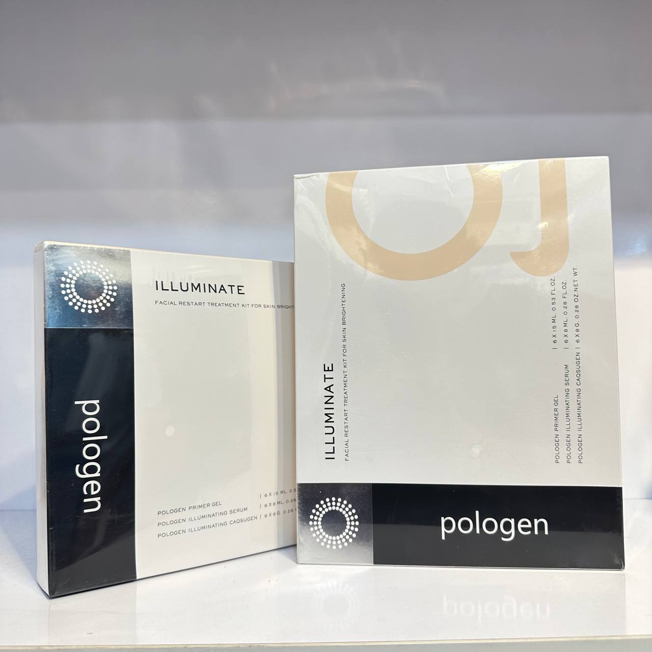 کیت پلاژن ایلومینیت ILLUMINATE Pologen Kit مناسب روشن‌سازی و کاهش لک‌های پوستی با ترکیبات تخصصی و فرمولاسیون پیشرفته